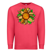 Cardinal pineapple sunflower Premium Sweatshirt - Zillion Design Studio