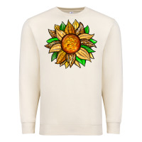 Sandshell pineapple sunflower Premium Sweatshirt - Zillion Design Studio