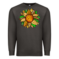 Smoke pineapple sunflower Premium Sweatshirt - Zillion Design Studio