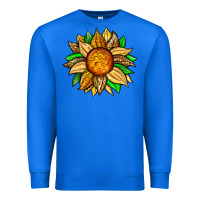 True Royal pineapple sunflower Premium Sweatshirt - Zillion Design Studio