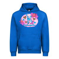 Cobalt back to school flowers kindergarten 3200x2400 Urban Hoodie - AdoDesignShop