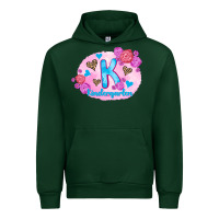 Forest Green back to school flowers kindergarten 3200x2400 Urban Hoodie - AdoDesignShop