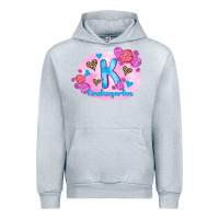 Heather Grey back to school flowers kindergarten 3200x2400 Urban Hoodie - AdoDesignShop