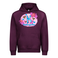 Mauve Wine back to school flowers kindergarten 3200x2400 Urban Hoodie - AdoDesignShop