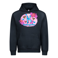 Navy back to school flowers kindergarten 3200x2400 Urban Hoodie - AdoDesignShop