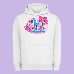 Back To School Flowers Kindergarten 3200x2400 Urban Hoodie Designed By Adodesignshop