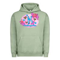 Pigment Oil Green back to school flowers kindergarten 3200x2400 Urban Hoodie - AdoDesignShop