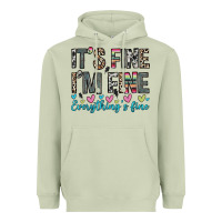 Matcha it s fine i m fine everything s fine Heavyweight Hoodie - Zillion Design Studio
