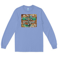 Colony Blue grateful cross Long Sleeve Tee - BarkalooDesign