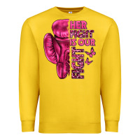 Lemon Her Fight Is Our Fight Cancer Premium Sweatshirt - texasbilliewilder