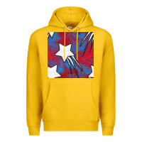 Lemon Glitter 4th Of July Seamless Pattern Premium Hoodie - BundleAndBundleShop