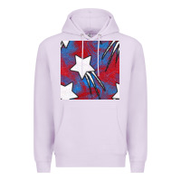 Lilac Glitter 4th Of July Seamless Pattern Premium Hoodie - BundleAndBundleShop