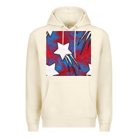 Sandshell Glitter 4th Of July Seamless Pattern Premium Hoodie - BundleAndBundleShop