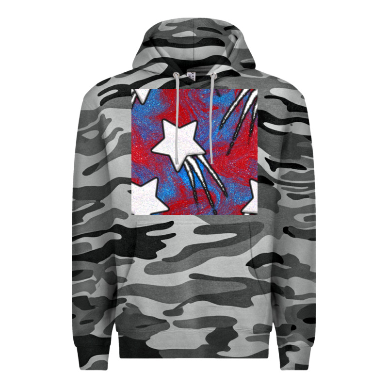 Glitter 4th Of July Seamless Pattern Premium Hoodie by BundleAndBundleShop | Teevron