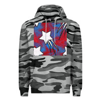 Slate Camo Glitter 4th Of July Seamless Pattern Premium Hoodie - BundleAndBundleShop