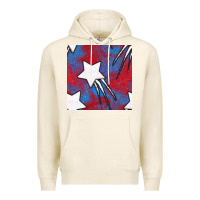 Tofu Glitter 4th Of July Seamless Pattern Premium Hoodie - BundleAndBundleShop