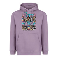 Lavender if you love me let me sleep Heavyweight Hoodie - Zillion Design Studio