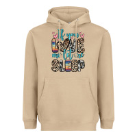 Mushroom if you love me let me sleep Heavyweight Hoodie - Zillion Design Studio