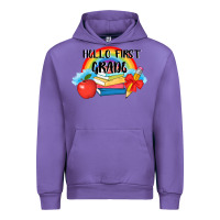 Tulip back to school hello first grade 3200x2400 Urban Hoodie - AdoDesignShop