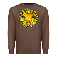 Chestnut lemon sunflower Premium Sweatshirt - Zillion Design Studio