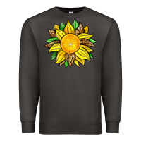Smoke lemon sunflower Premium Sweatshirt - Zillion Design Studio