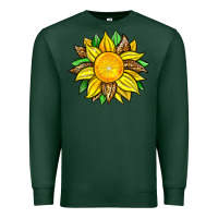 Sports Green lemon sunflower Premium Sweatshirt - Zillion Design Studio