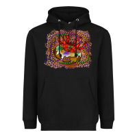 Black Mardi gras king cake crawfish Heavyweight Hoodie - RanaPortraitStore