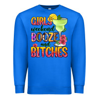 True Royal girls weekend booze and bitches Premium Sweatshirt - Zillion Design Studio