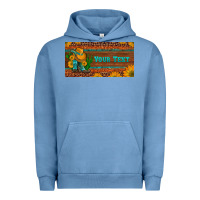 Pigment Pebble Blue (preview)custom cowboy boots sunflowers and cactus license plate Urban Hoodie - Artiststas