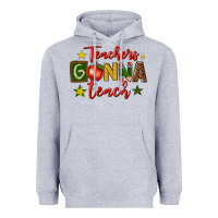 Heather Grey teachers gonna teach Heavyweight Hoodie - texasbilliewilder