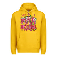 Lemon pink christmas teeth dental squad Premium Hoodie - AdoDesignShop