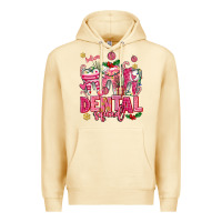Pina Colada pink christmas teeth dental squad Premium Hoodie - AdoDesignShop