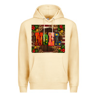 Pina Colada noel mistletoe Christmas Premium Hoodie - AdoDesignShop