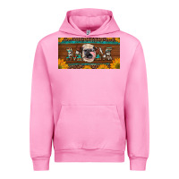Fuchsia Pink western heifer mom with sunflowers and turquoise license plate Urban Hoodie - Artiststas