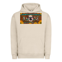 Western Heifer Mom With Sunflowers And Turquoise License Plate Urban Hoodie | Teevron