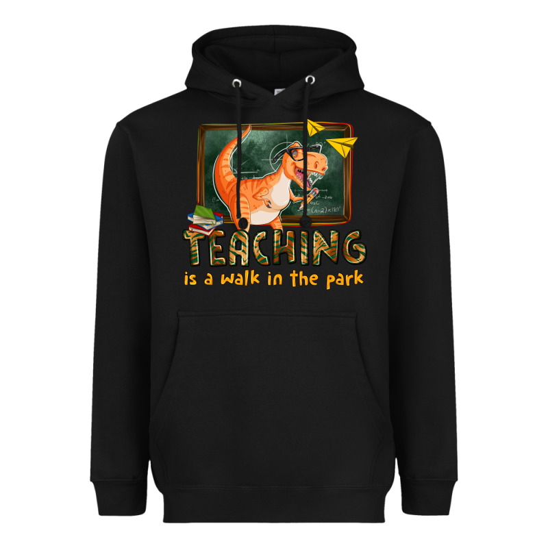 Teaching Is A Walk In The Park Heavyweight Hoodie by texasbilliewilder | Teevron