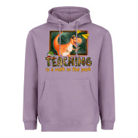 Lavender teaching is a walk in the park Heavyweight Hoodie - texasbilliewilder