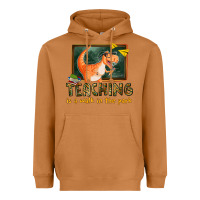 Meerkat teaching is a walk in the park Heavyweight Hoodie - texasbilliewilder