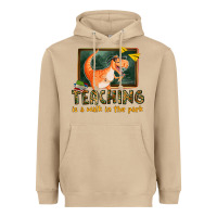 Mushroom teaching is a walk in the park Heavyweight Hoodie - texasbilliewilder