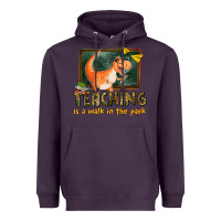 Plum teaching is a walk in the park Heavyweight Hoodie - texasbilliewilder