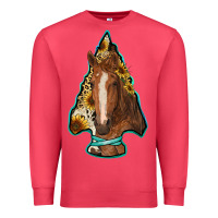 Cardinal arrowhead horse Premium Sweatshirt - RanaPortraitStore