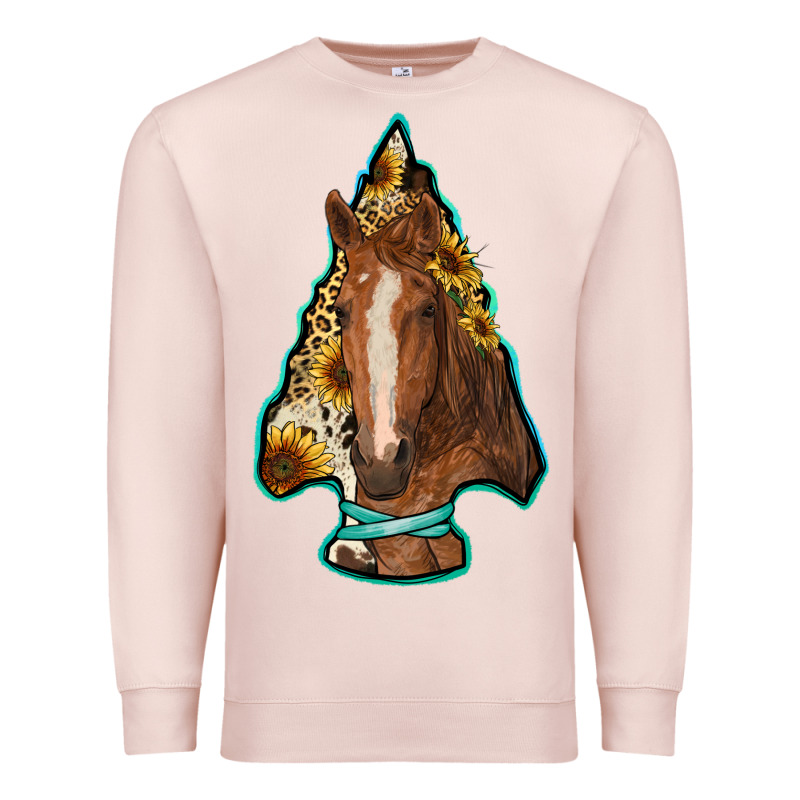 Arrowhead Horse Premium Sweatshirt by RanaPortraitStore | Teevron
