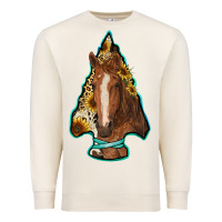 Sandshell arrowhead horse Premium Sweatshirt - RanaPortraitStore