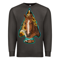 Smoke arrowhead horse Premium Sweatshirt - RanaPortraitStore