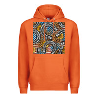 Carrot American Flag Horseshoe Deamless Pattern Premium Hoodie - BundleAndBundleShop