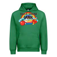 Emerald back to school hello second grade 3200x2400 Urban Hoodie - AdoDesignShop