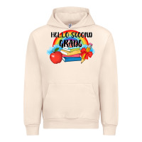 Sandshell back to school hello second grade 3200x2400 Urban Hoodie - AdoDesignShop