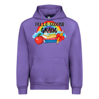 Tulip back to school hello second grade 3200x2400 Urban Hoodie - AdoDesignShop