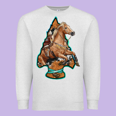 Arrowhead Horse, Premium Sweatshirt Designed By Ranaportraitstore