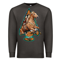 Smoke arrowhead horse, Premium Sweatshirt - RanaPortraitStore